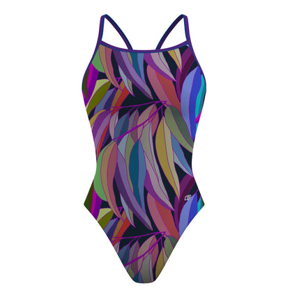 Colorful leaves - Skinny Strap Swimsuit