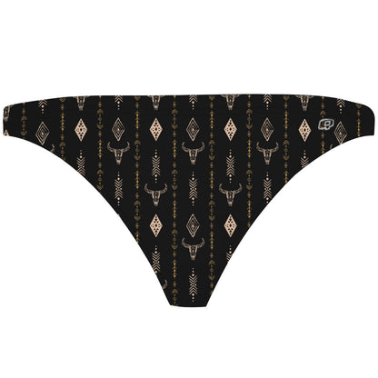 Western Bull - Tieback Bikini Bottom