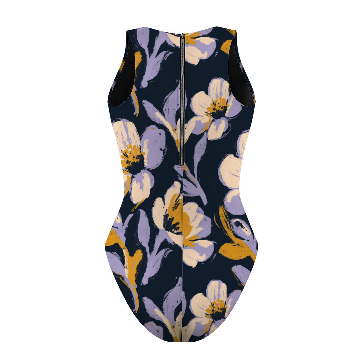Midnight Garden - Women's Waterpolo Swimsuit Classic Cut