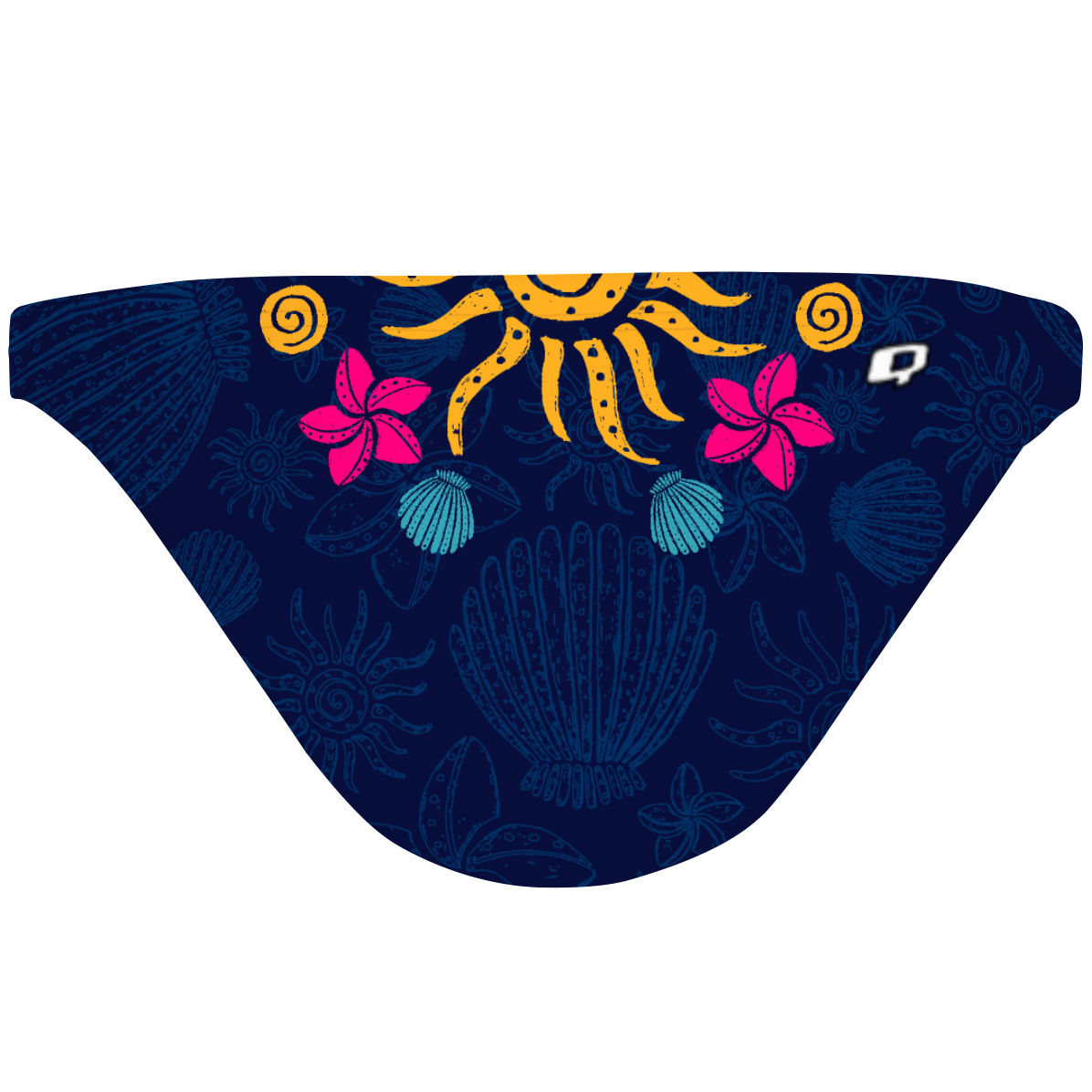 Sunflower beach - Tieback Bikini Bottom