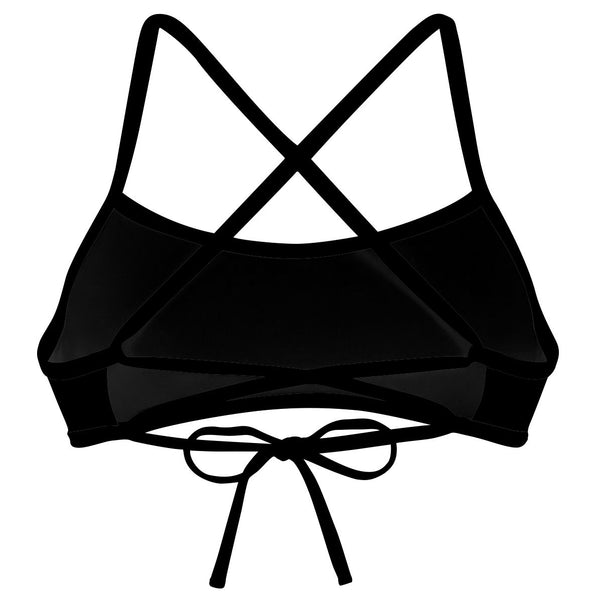 Claire Black -  Ciara Tieback Bikini Top