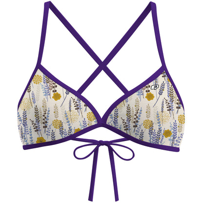 Lavender - Tieback Bikini Top