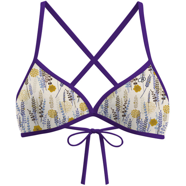 Lavender - Tieback Bikini Top