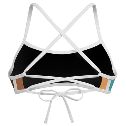 Stripe - Ciara Tieback Bikini Top