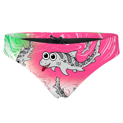 Pink Sharkie v3.1 Band - Bandeau Bikini Bottom