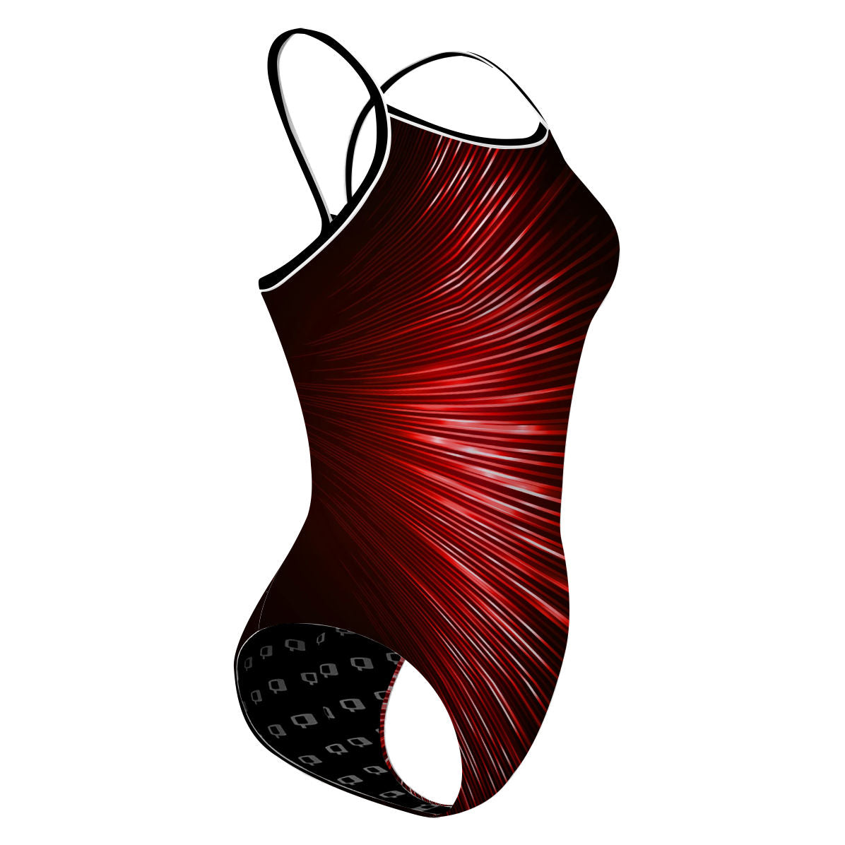 Red Volt - Skinny Strap Swimsuit