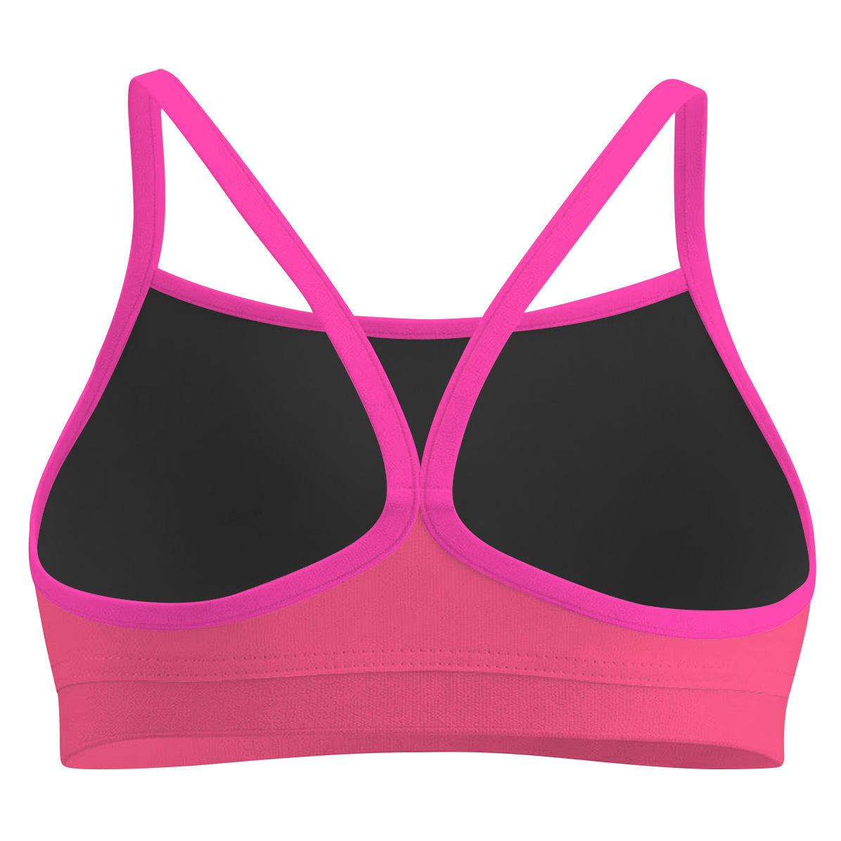Pink Classic Sports Bikini Top
