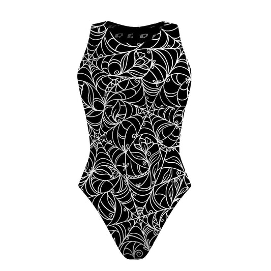 Spiderweb Temptation - Women's Waterpolo Swimsuit Classic Cut