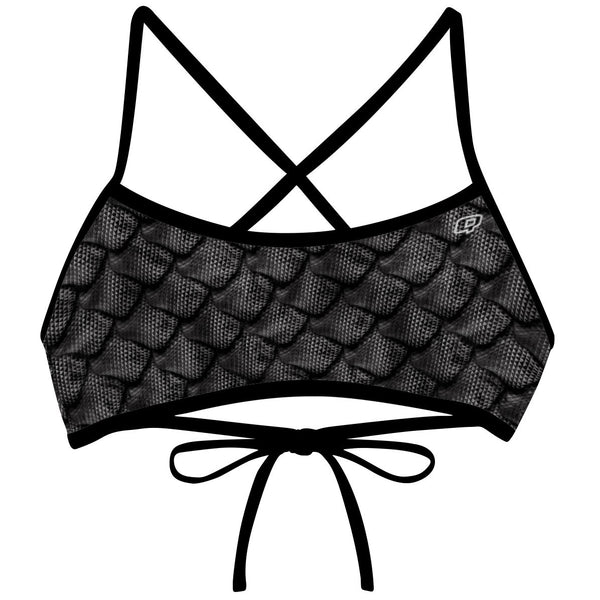 Dragon Scale  Ciara Tieback Bikini Top