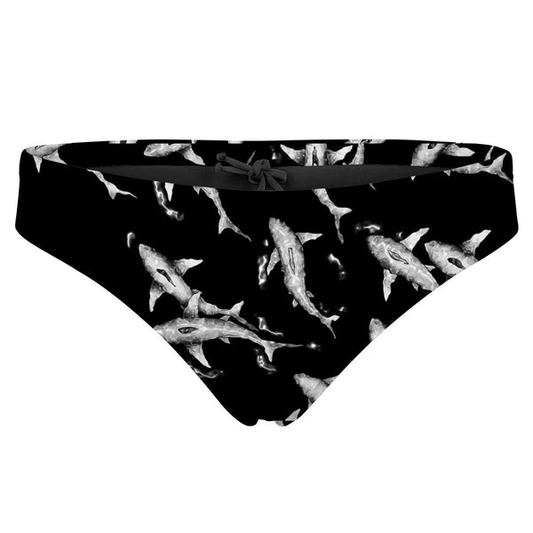 Shark Shiver - Bandeau Bikini Bottom