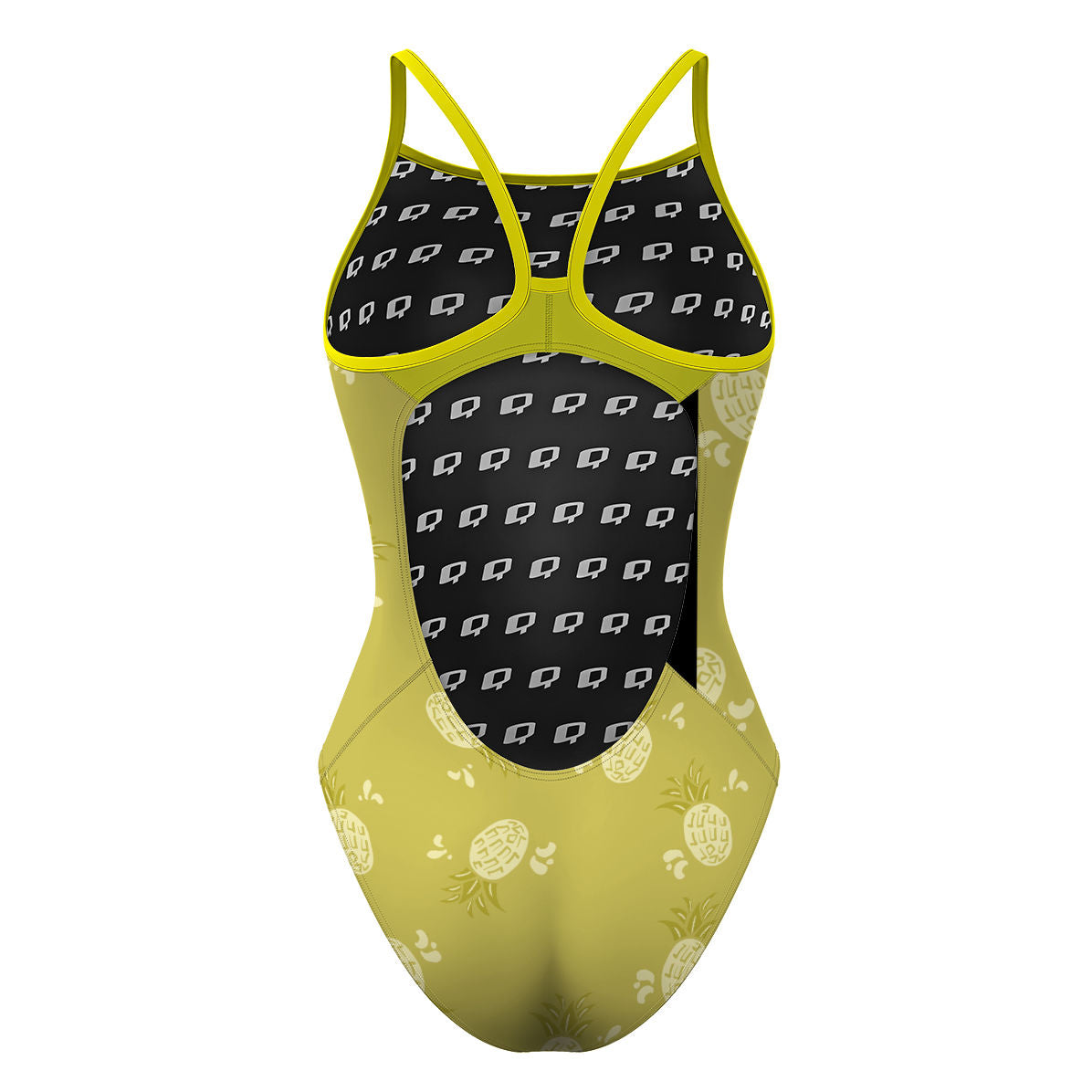 Pineapple - Skinny Strap Swimsuit