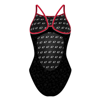 Pi - Skinny Strap Swimsuit