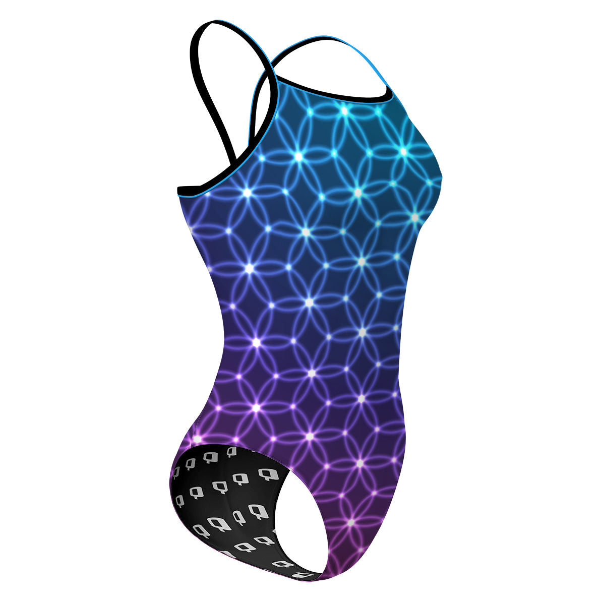Flower of Life - Sunback Tank Swimsuit