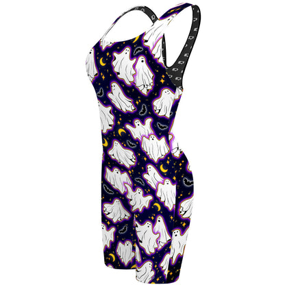 Boo-tiful Night - Classic Strap Long Knee Women Jammer