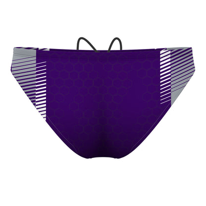Double Piped Stripped - Waterpolo Brief Swimsuit