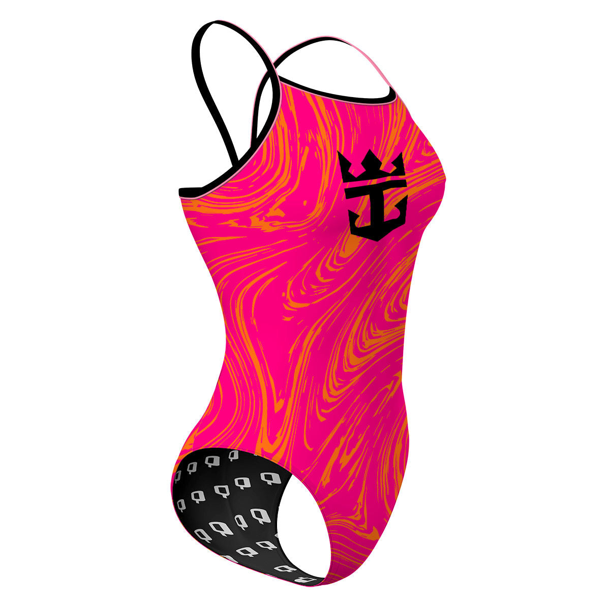 pink/orange - Sunback Tank Swimsuit