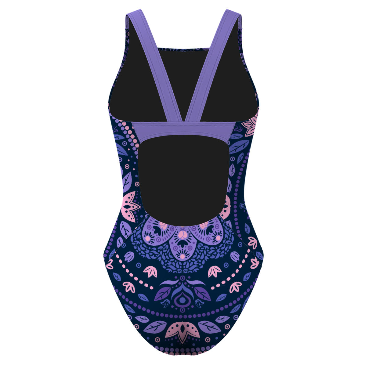 Delicated Mandala Classic Strap Swimsuit, view 2