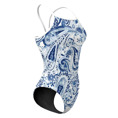 Paisley - Sunback Tank Swimsuit