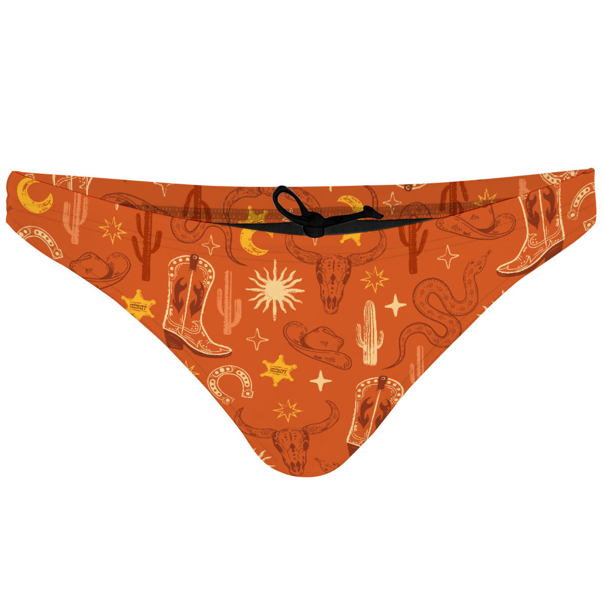 Western Sunset - Tieback Bikini Bottom