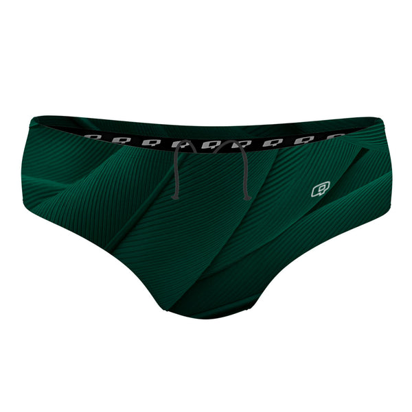 Green Feathers - Classic Brief Swimsuit
