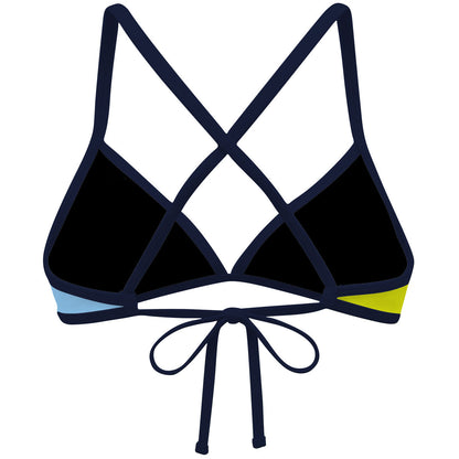 Fade Lagoon Tieback Bikini Top, view 2
