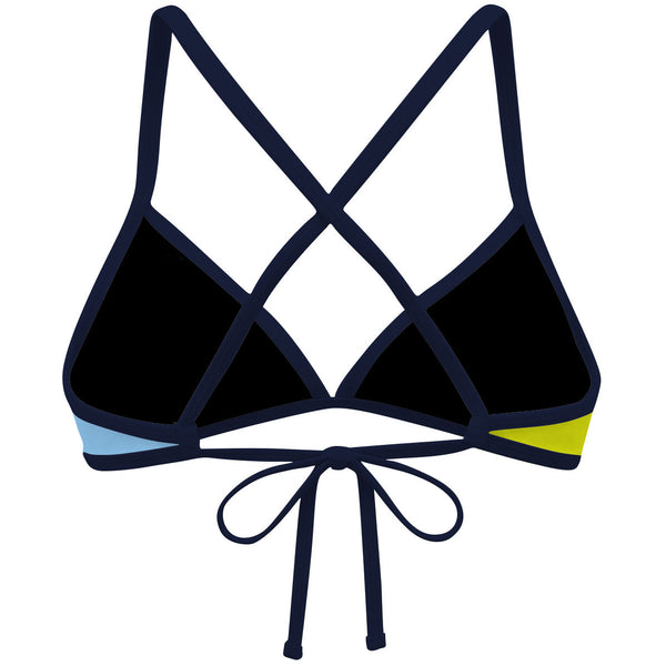 Fade Lagoon - Tieback Bikini Top