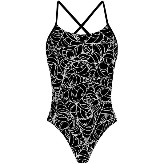 Spiderweb Temptation - "X" Back Swimsuit