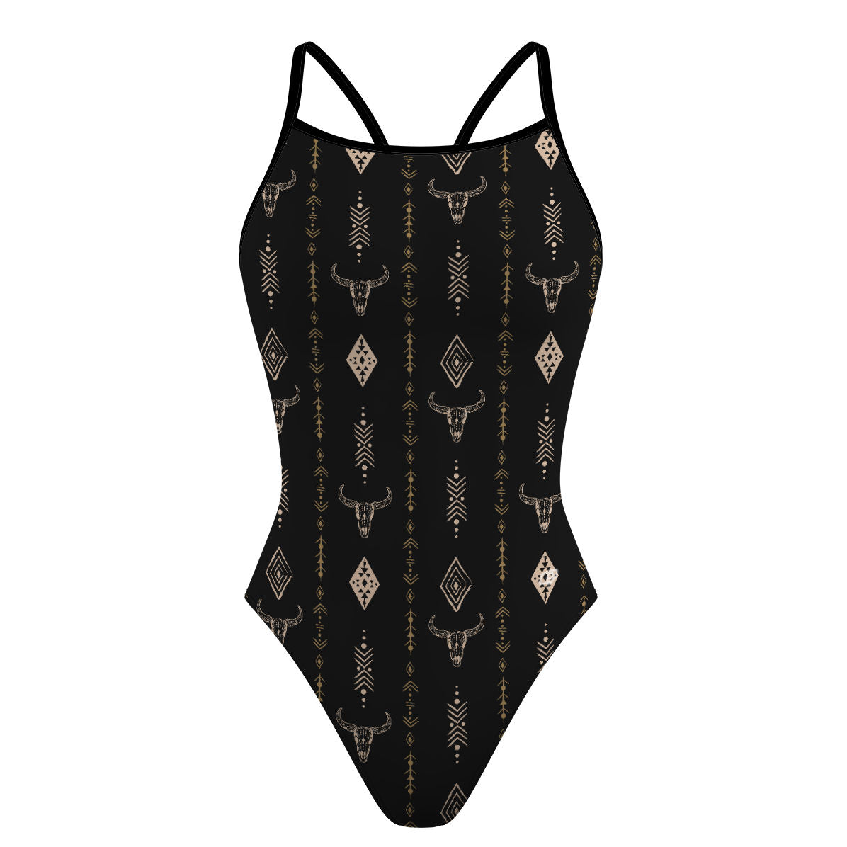 Western Bull - Skinny Strap Swimsuit