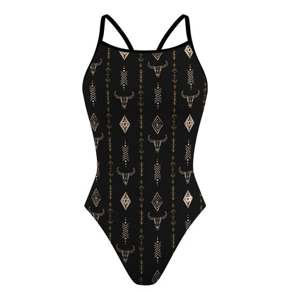 Western Bull - Skinny Strap Swimsuit