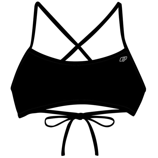 Claire Black -  Ciara Tieback Bikini Top