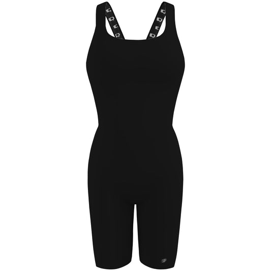 Flat Black - Classic Strap Long Knee Women Jammer