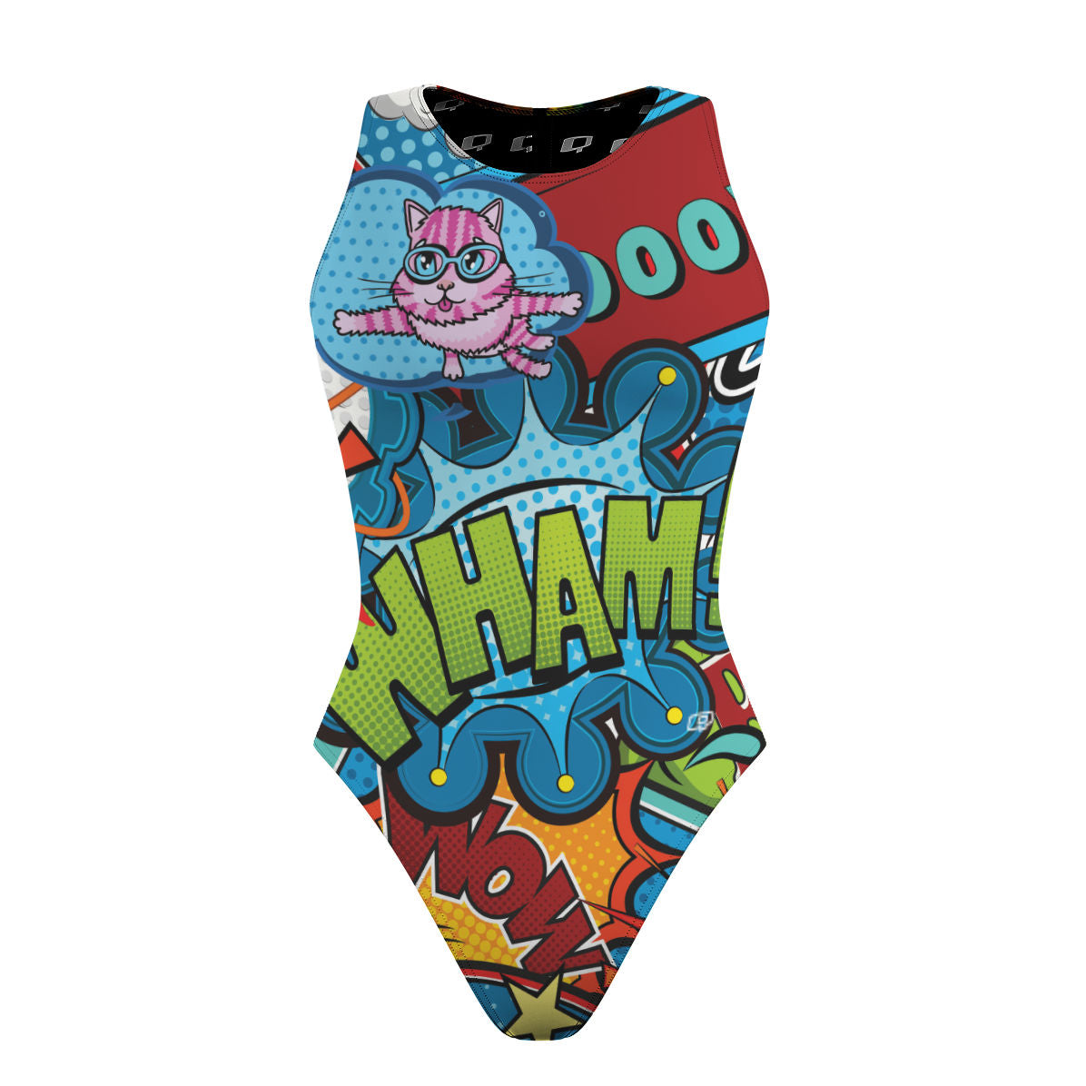 Catscanswim - Women's Waterpolo Swimsuit Classic Cut