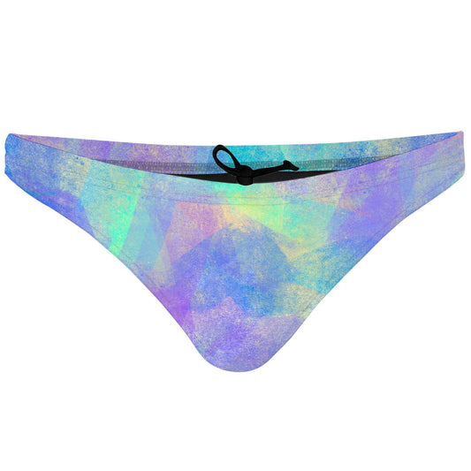 Abstrac Marks Tieback Bikini Bottom