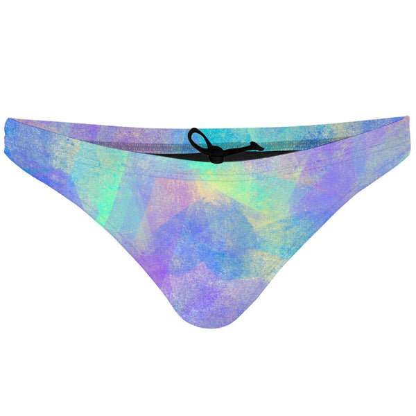 Abstrac Marks Tieback Bikini Bottom