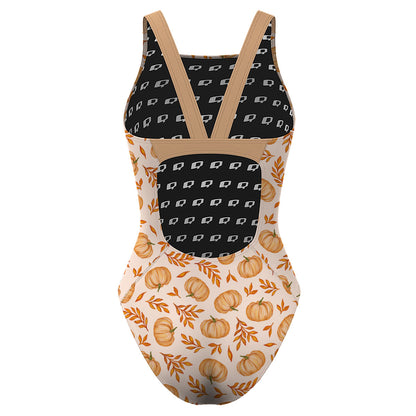 Harvest Glow - Classic Strap Swimsuit