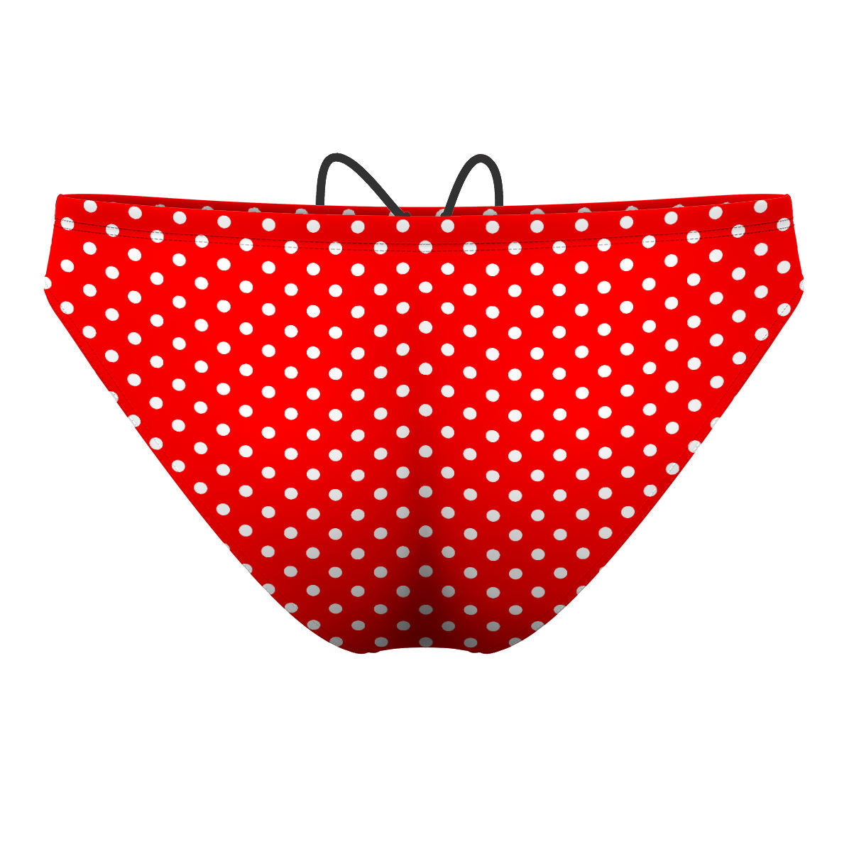 White Dots 19 White - Waterpolo Brief Swimsuit