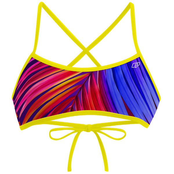 Sunset Palms -  Ciara Tieback Bikini Top