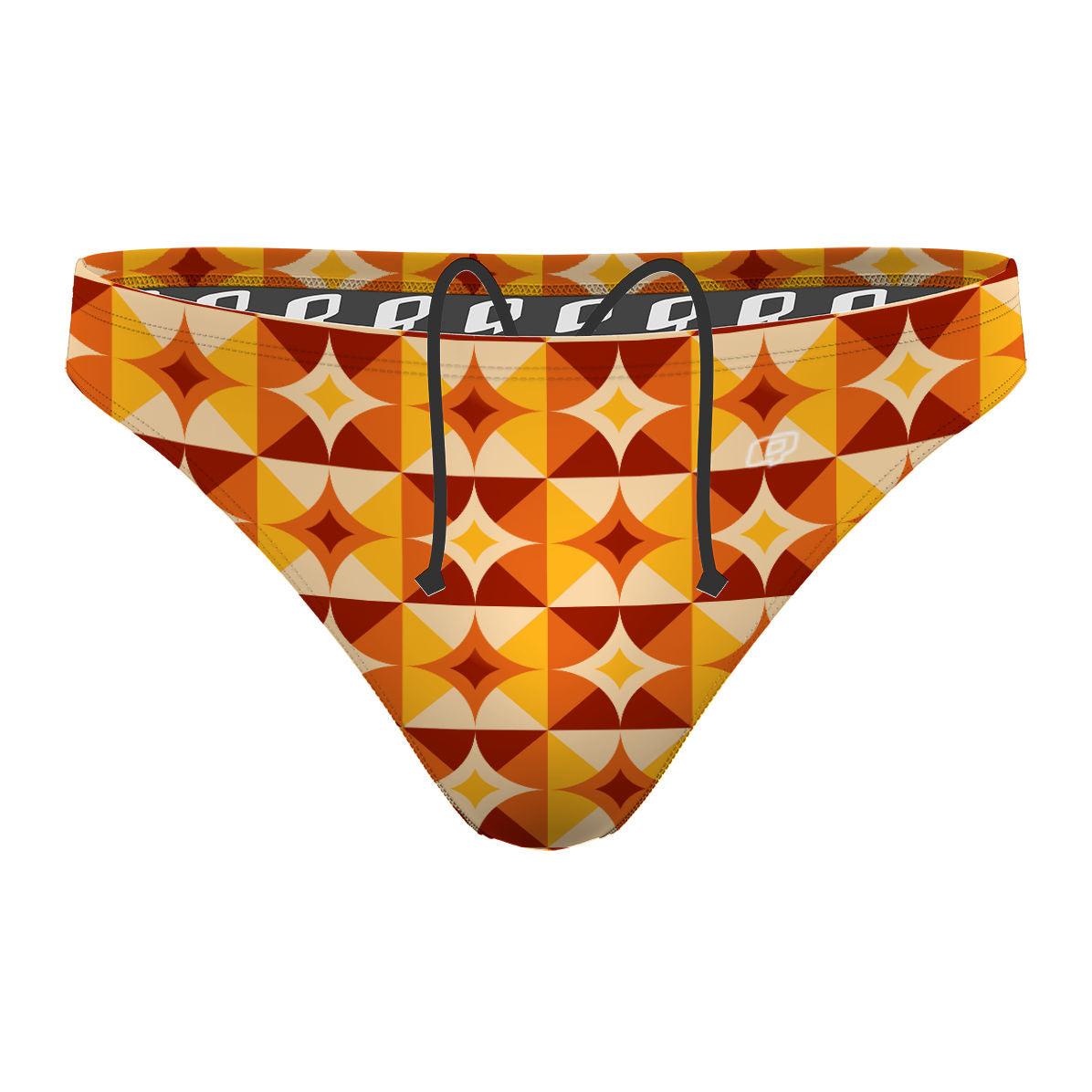 70s Pattern 3 - Waterpolo Brief Swimsuit