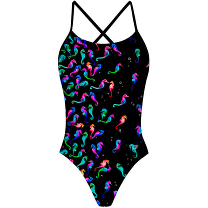 Horse Play - "X" Back Swimsuit