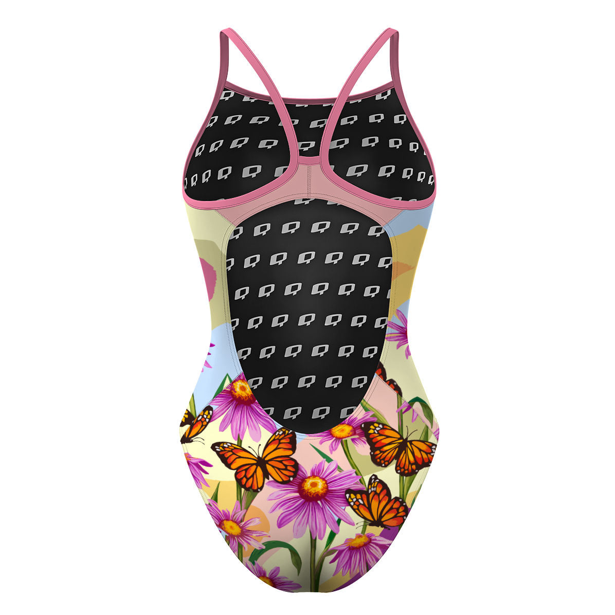 Monarch Butterfly - Skinny Strap Swimsuit