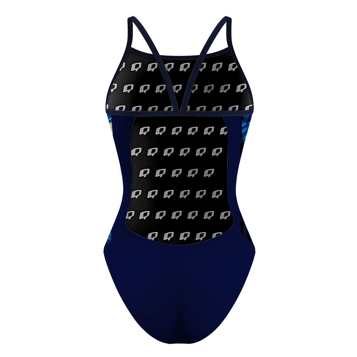 Noche estrellada - Sunback Tank Swimsuit