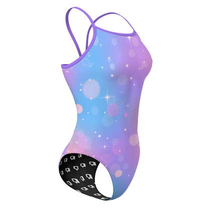Glinda Bubbles - Sunback Tank Swimsuit