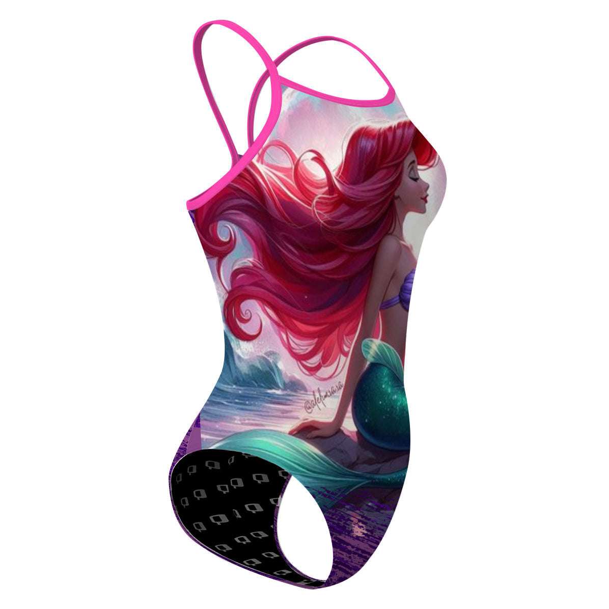 Sirenita_4 - Skinny Strap Swimsuit