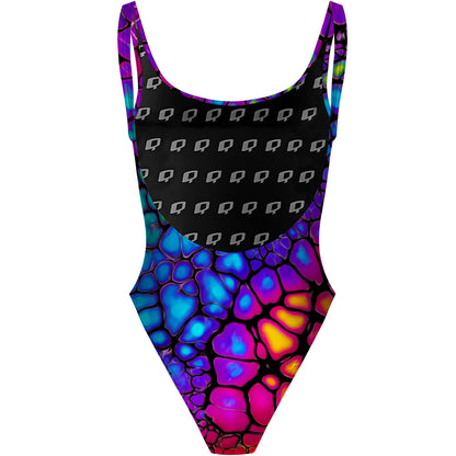 Chameleon Skin - High Hip One Piece Swimsuit