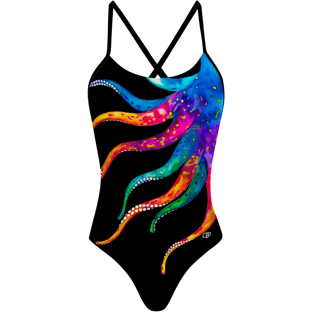 Octopus Squeeze - Tieback One Piece Swimsuit