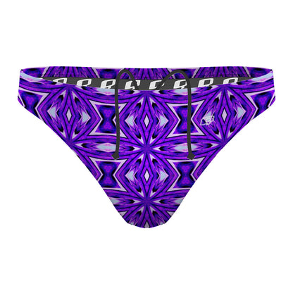 Bended Hourglasses - Waterpolo Brief Swimsuit