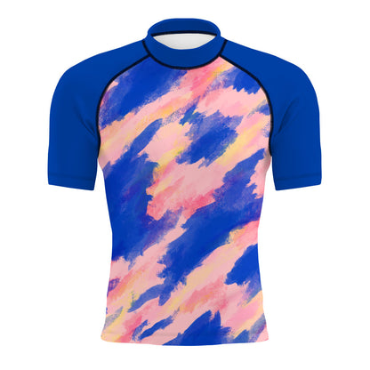Ink drags - Men's Surf UPF50+ Short Sleeve Rash Guard