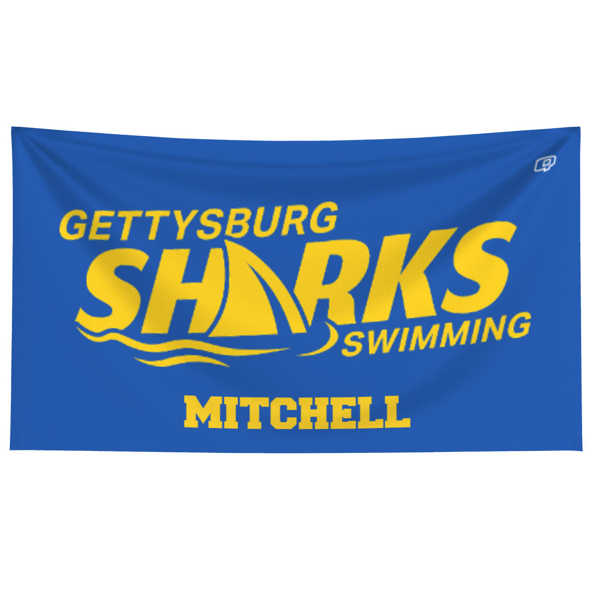 Shark Logo - Microfiber Swim Towel