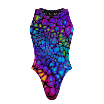 Chameleon Skin - Women's Waterpolo Swimsuit Cheeky Cut