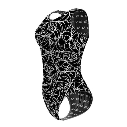 Spiderweb Temptation - Women's Waterpolo Swimsuit Classic Cut